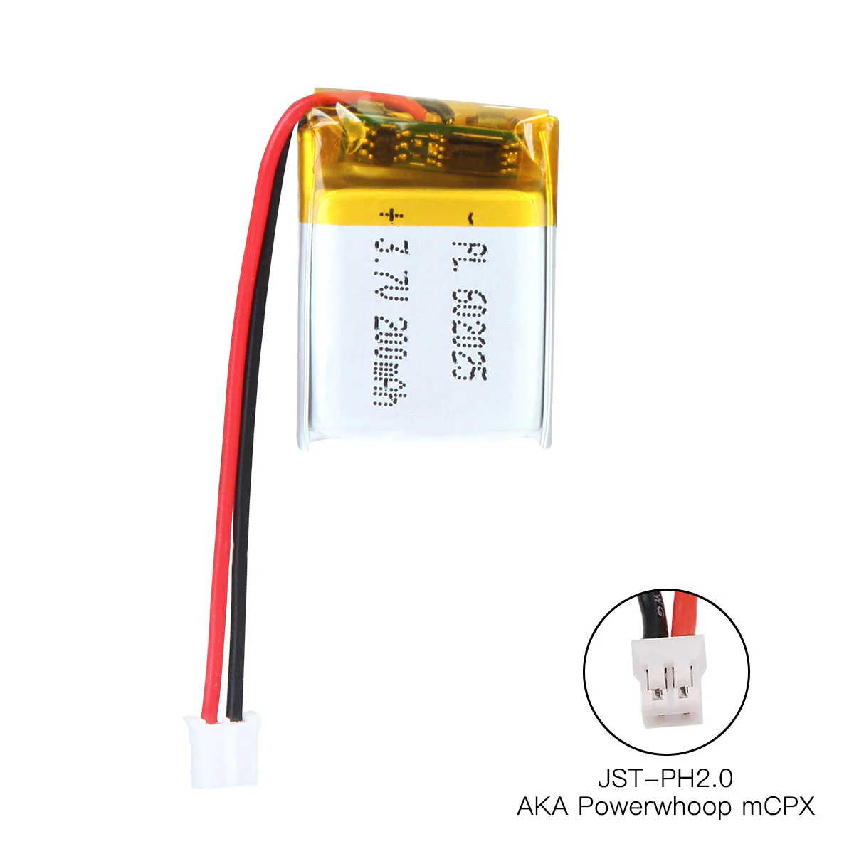 YDL 3.7V 250mAh 602025 Rechargeable Lithium Polymer Battery - Image 4