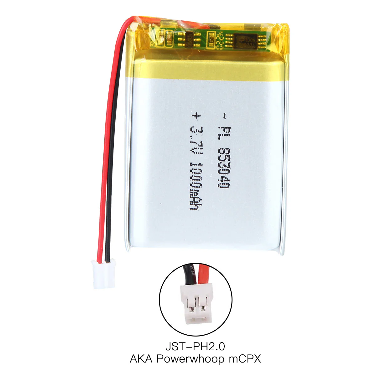 YDL 3.7V 1000mAh 853040 Rechargeable Lithium Polymer Battery - Image 6