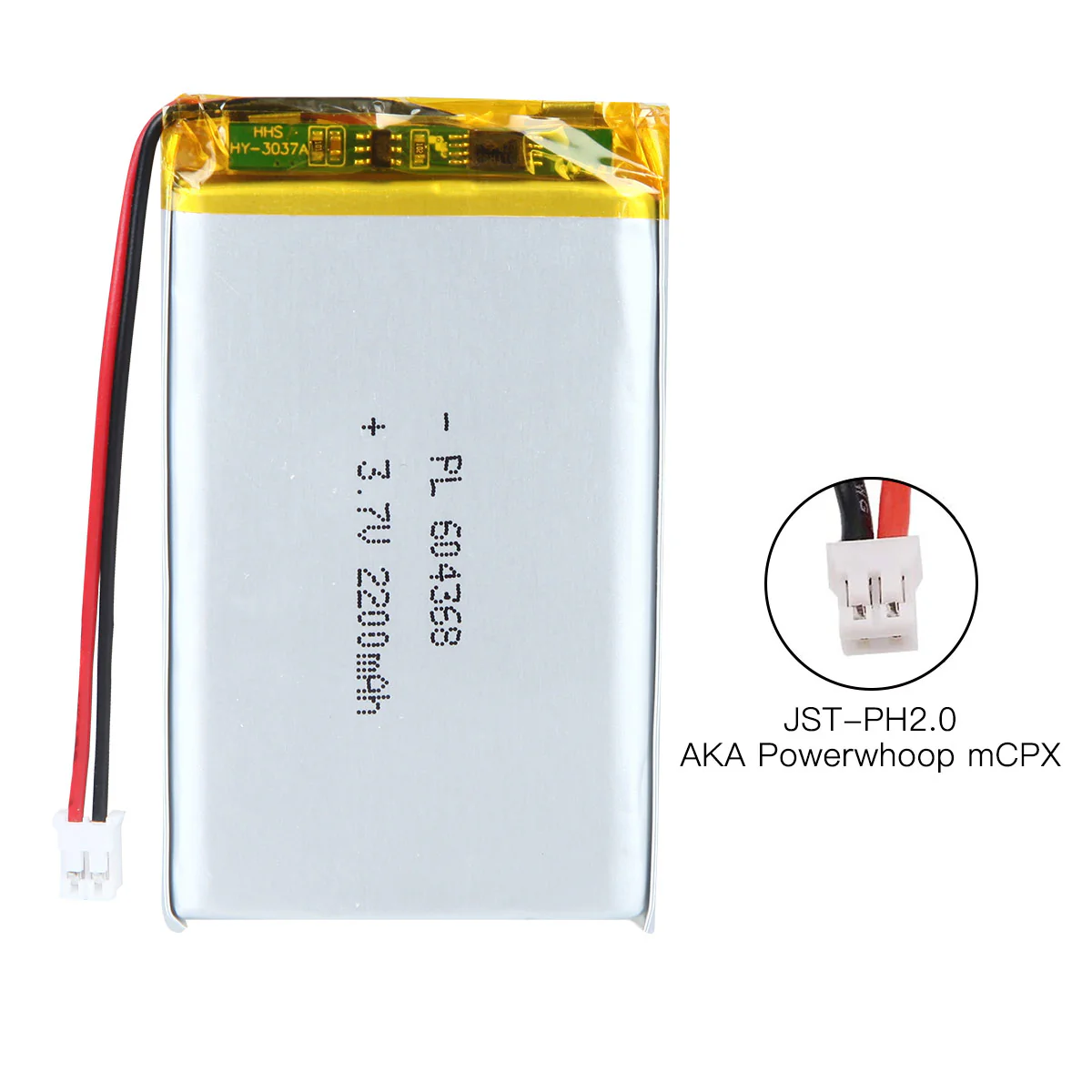 YDL 3.7V 2200mAh 903462 Rechargeable Lithium Polymer Battery - Image 6