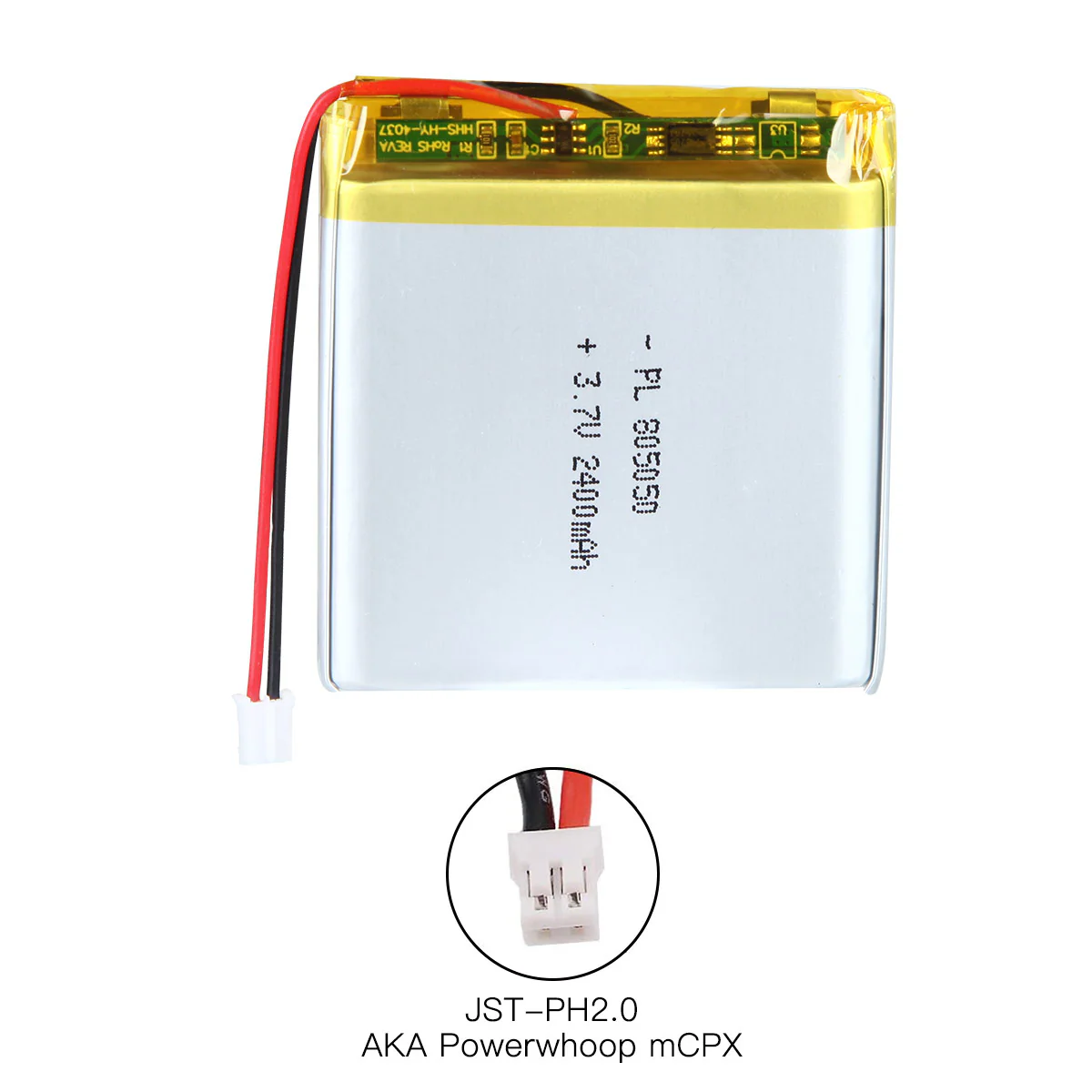 YDL 3.7V 2400mAh 805050 Rechargeable Lithium Polymer Battery - Image 6