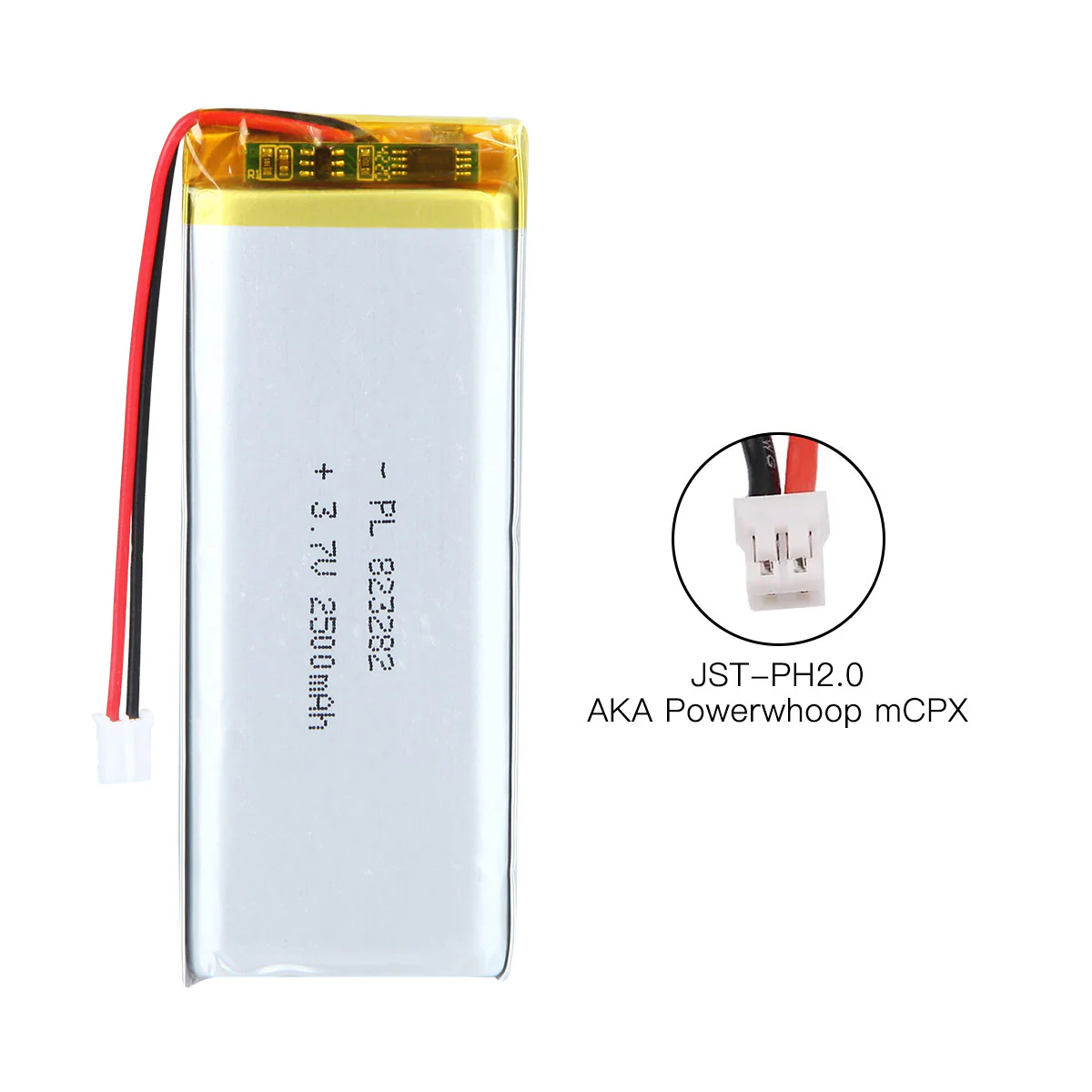 YDL 3.7V 2500mAh 823282 Rechargeable Lithium Polymer Battery - Image 6