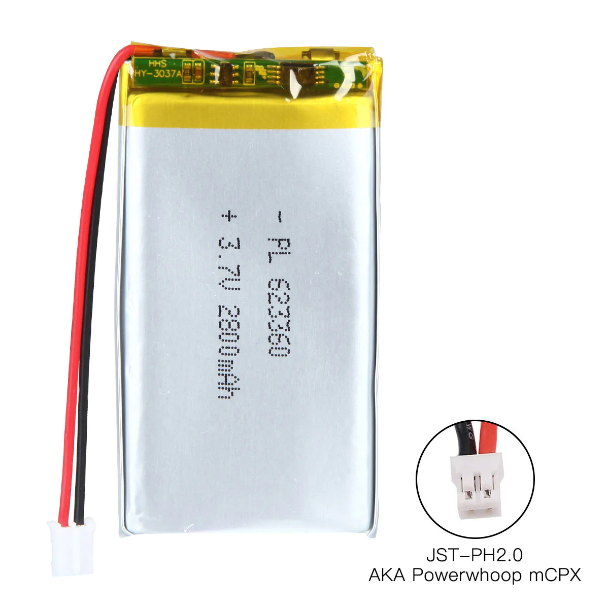YDL 3.7V 1500mAh 623360 Rechargeable Lithium Polymer Battery - Image 4