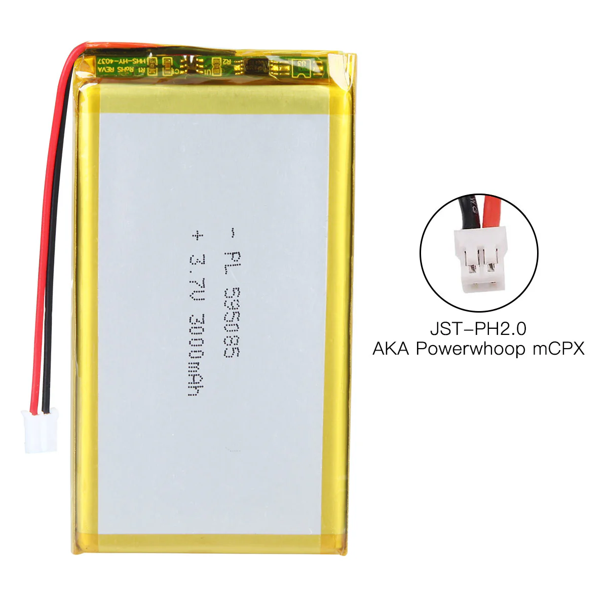 YDL 3.7V 3000mAh 595085 Rechargeable Lithium Polymer Battery - Image 6