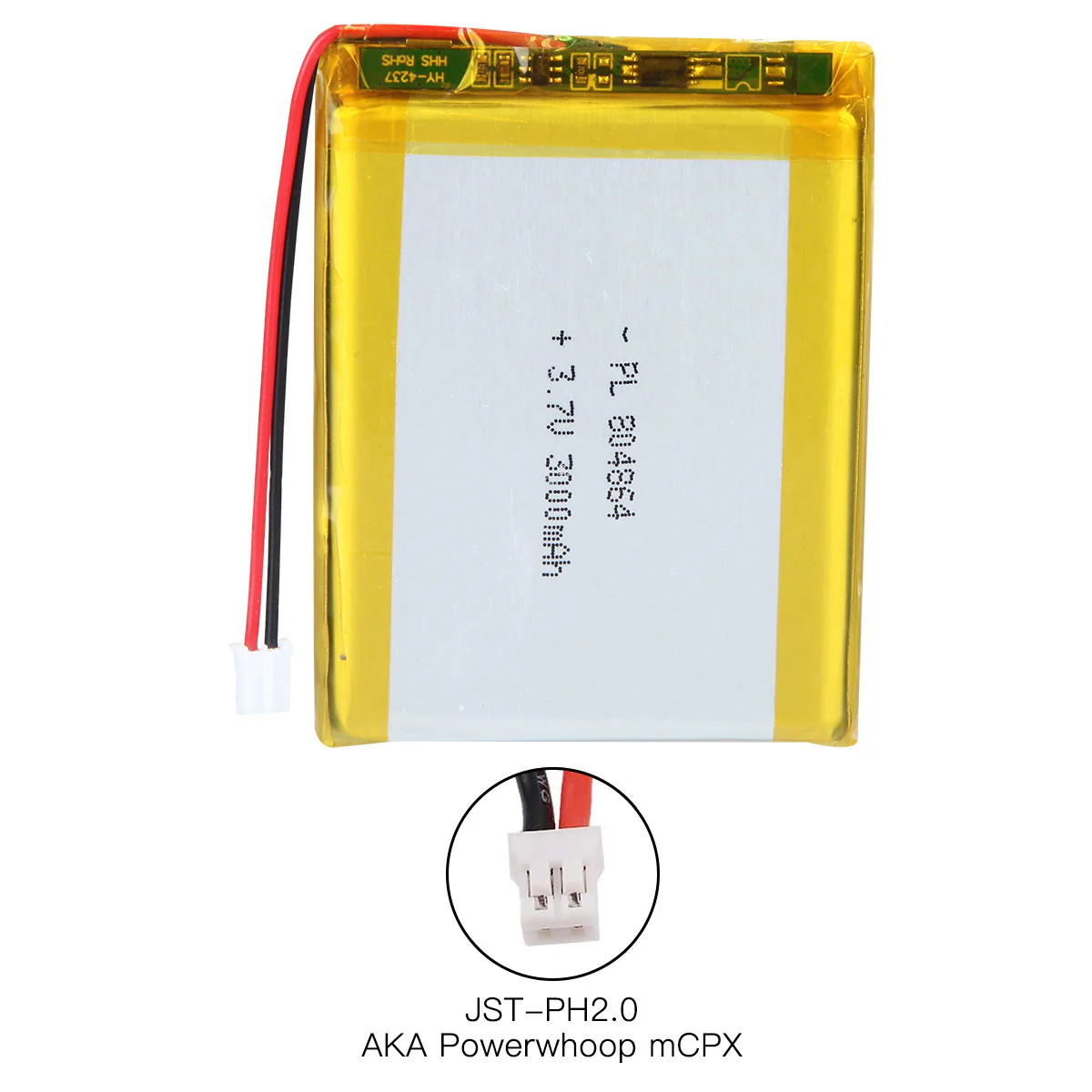 YDL 3.7V 3000mAh 804864 Lithium Polymer Battery Pack - Image 6