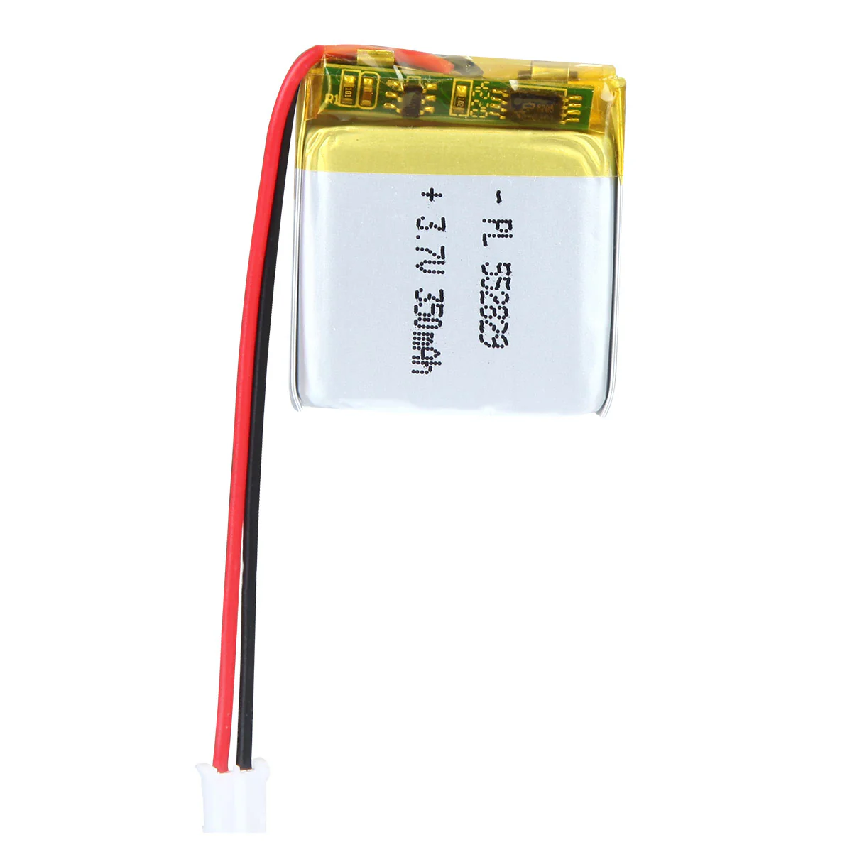 YDL 3.7V 350mAh 552829 Rechargeable Lithium Polymer Battery Length 31mm