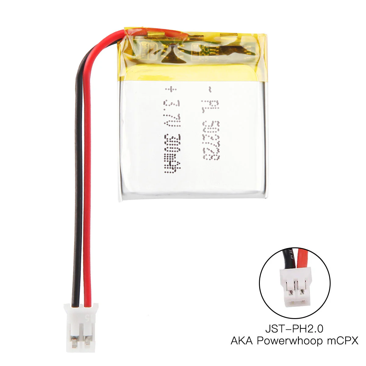 YDL 3.7V 360mAh 502728 Rechargeable Lithium Polymer Battery Length 30mm - Image 4