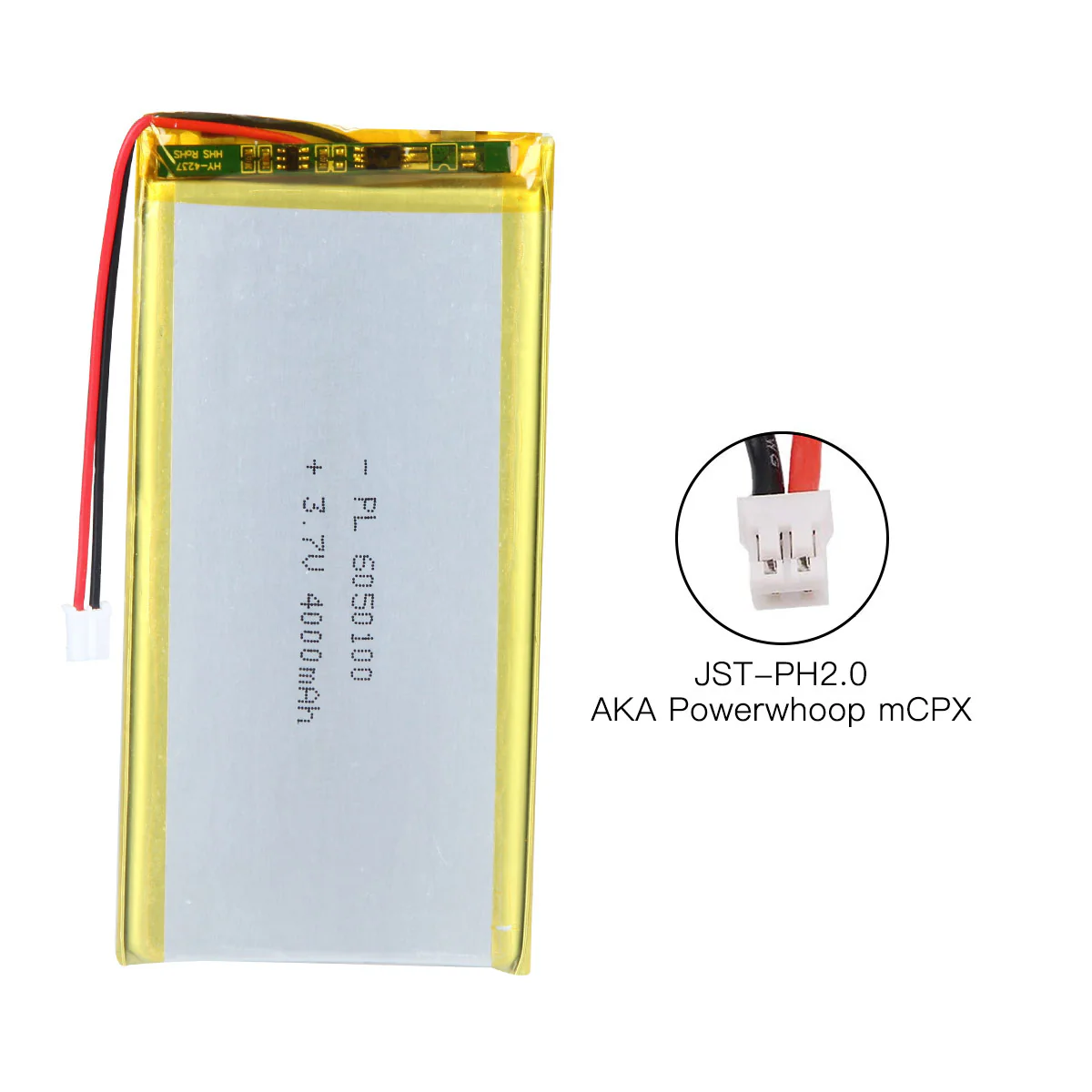 YDL 3.7V 4000mAh 6050100 Rechargeable Lithium Polymer Battery - Image 6