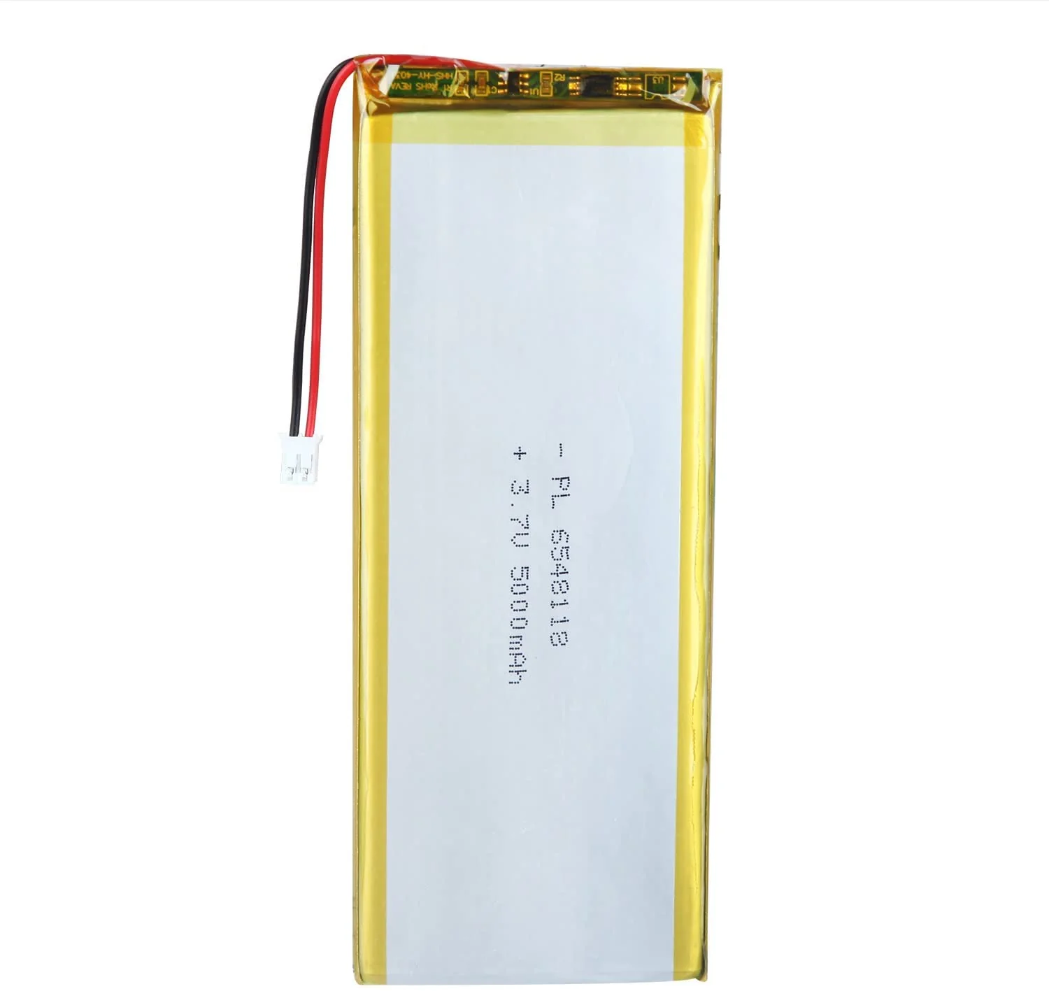 3.7V 5000mAh 6548118 Rechargeable Lithium Polymer Battery