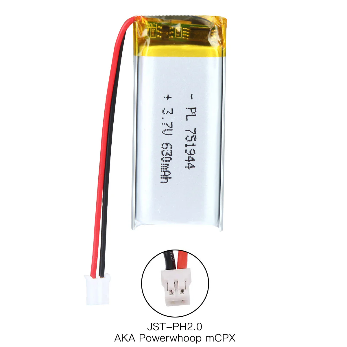 YDL 3.7V 630mAh 751944 Rechargeable Lithium Polymer Battery - Image 6