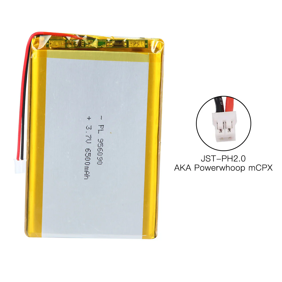 YDL 3.7V 6500mAh 956090 Rechargeable Lithium Polymer Battery Length 92mm - Image 6