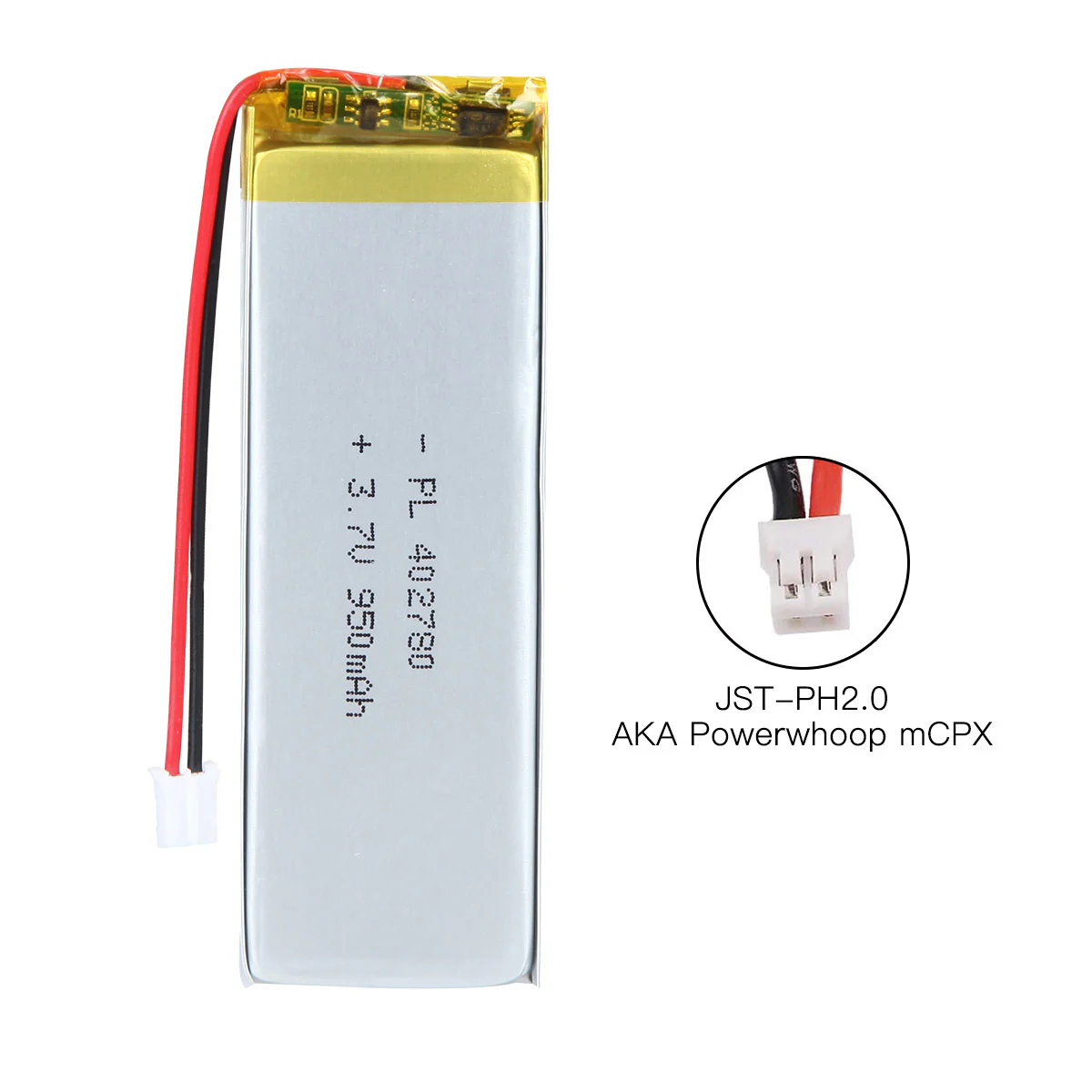 YDL 3.7V 950mAh 402780 Rechargeable Lithium Polymer Battery Length 82mm - Image 6