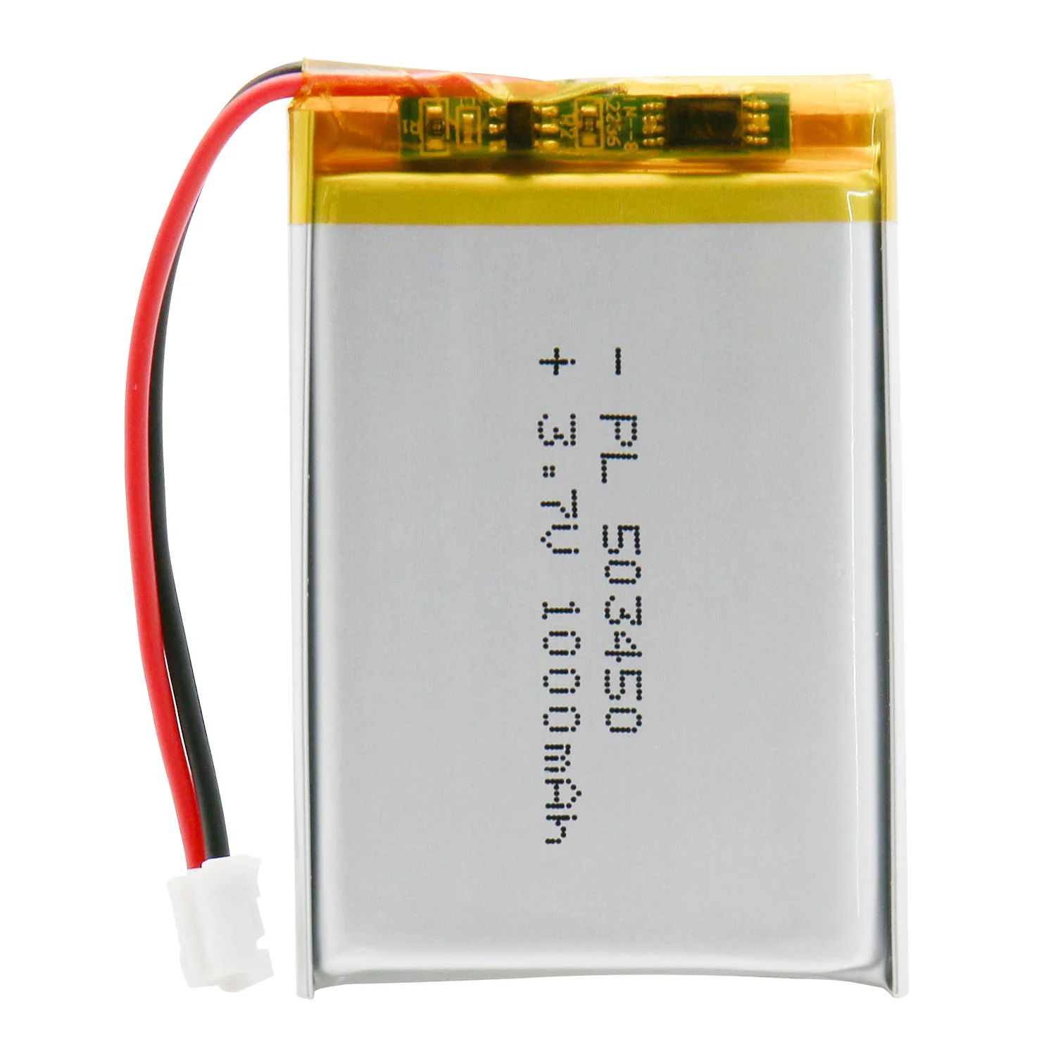 YDL 3.7V 1000mAh 523450/503450 Lithium Polymer Battery