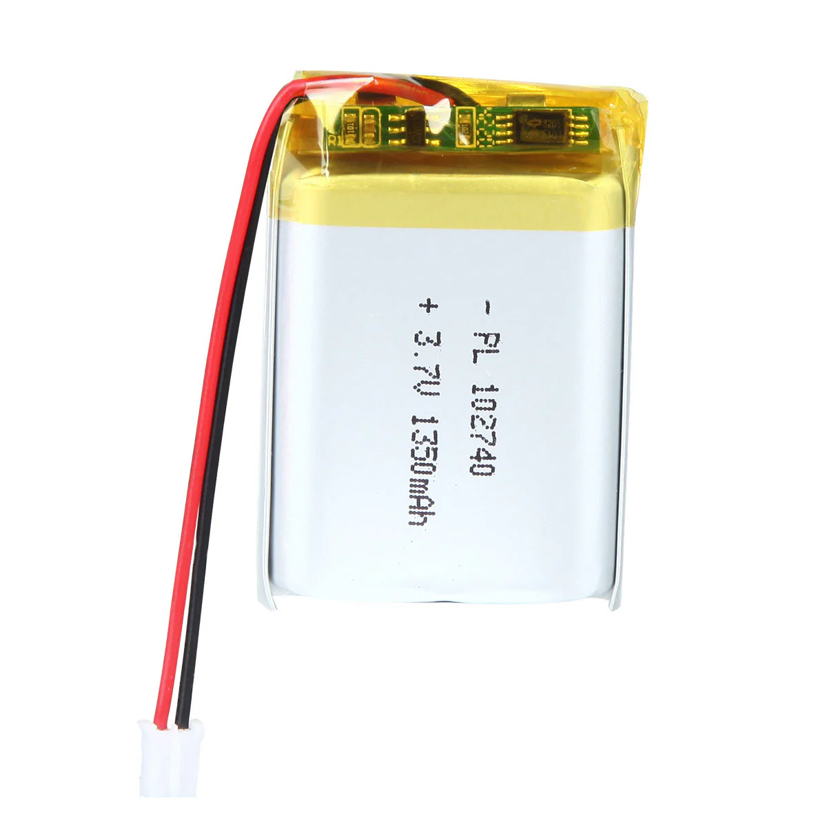 3.7V 1350mAh 102740 Rechargeable Lithium Polymer Battery