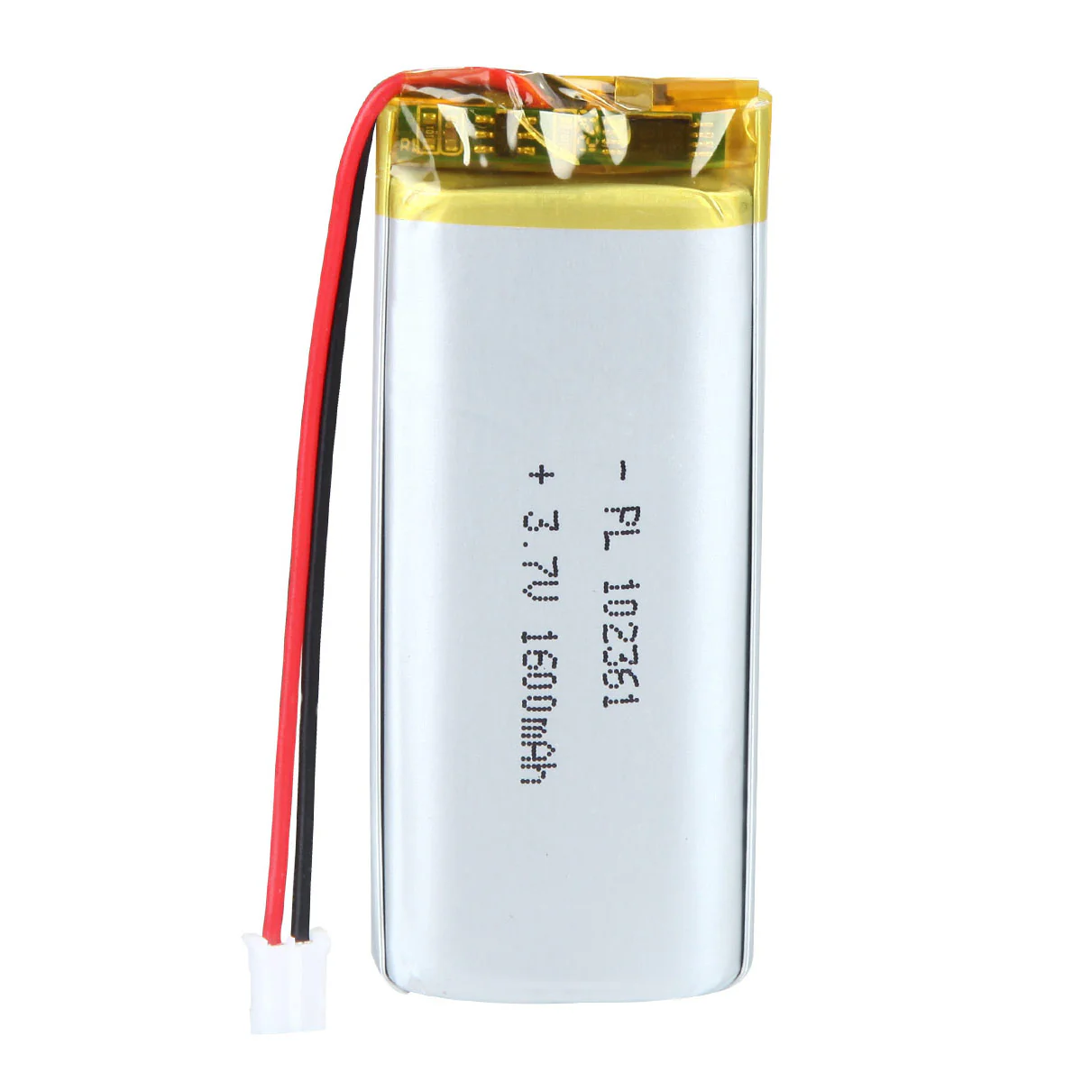 3.7V 1600mAh 102361 Rechargeable Lithium Polymer Battery