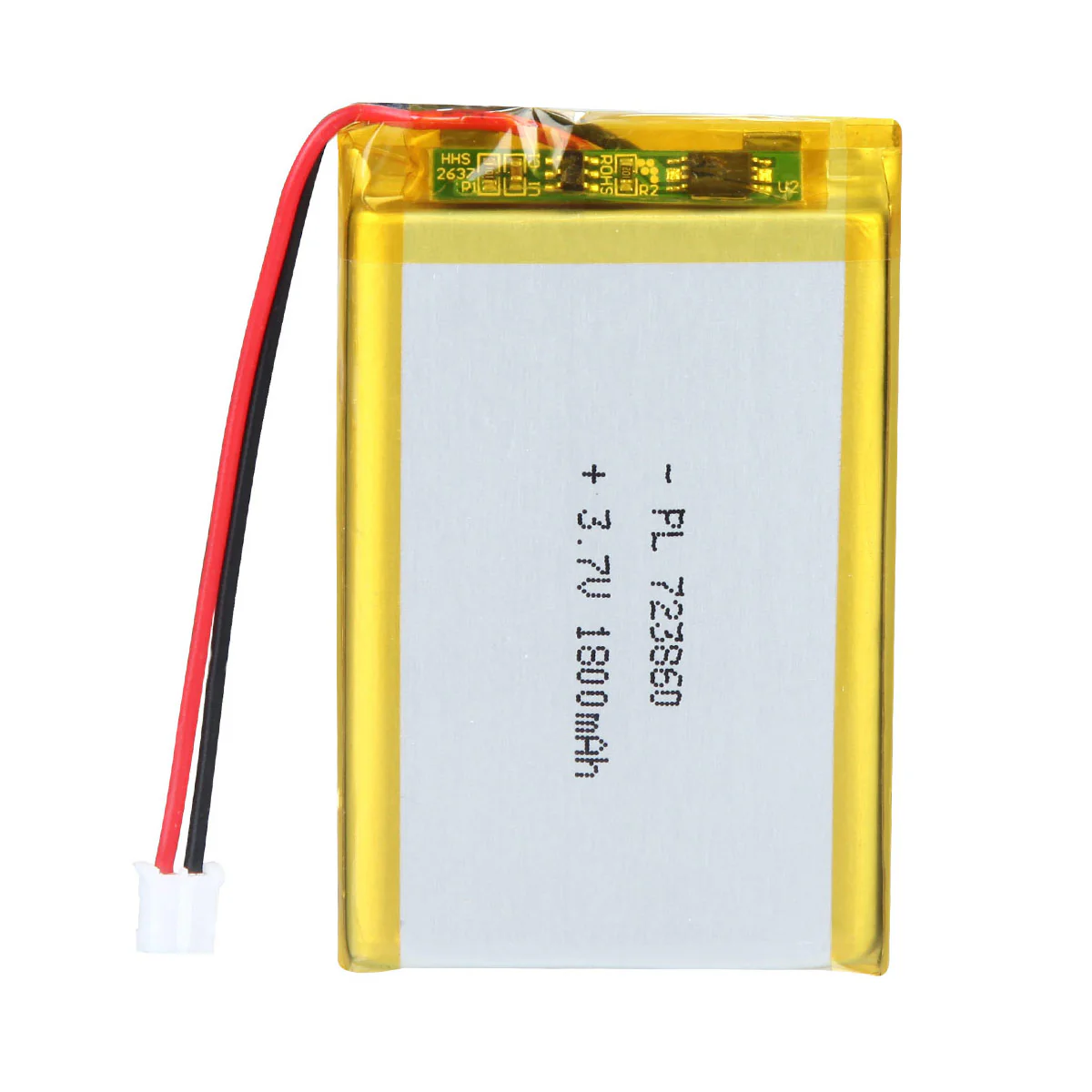 3.7V 1800mAh 723860 Rechargeable Lithium Polymer Battery