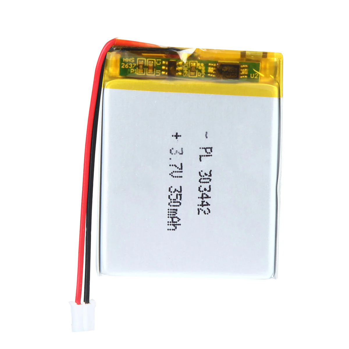 3.7V 350mAh 303442 Rechargeable Lithium Polymer Battery
