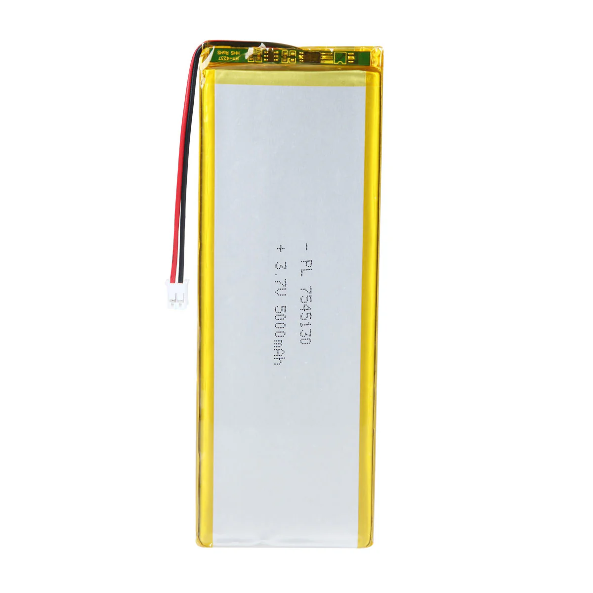3.7V 5000mAh 7545130 Rechargeable Lithium Polymer Battery