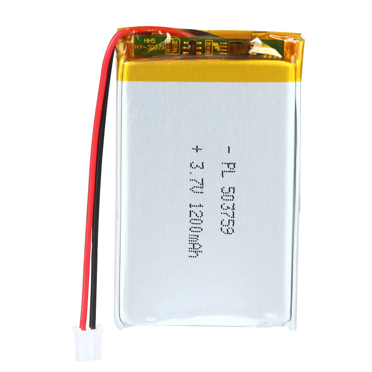 3.7V 503759 1200mAh Rechargeable Lithium Polymer Battery